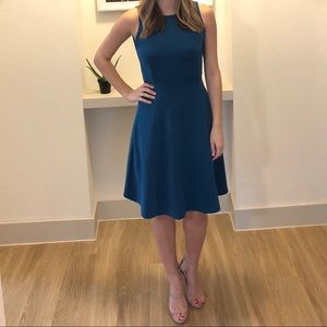 Turquoise Business Dress